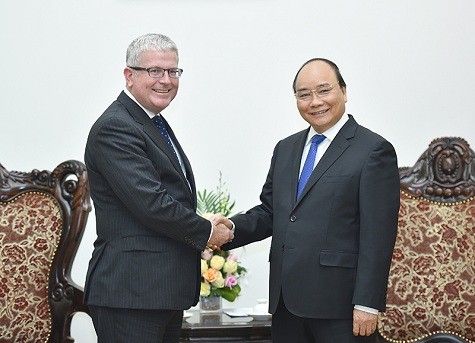 Thủ tướng Nguyễn Xuân Phúc tiếp Đại sứ Australia  - ảnh 1